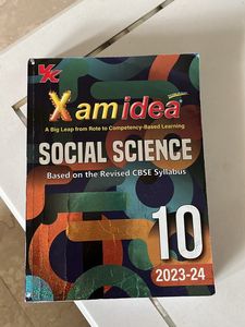 Xam Idea Social Science Class 10