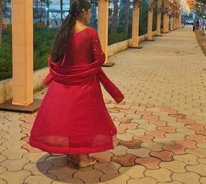 Size L  Partywear 3 Piece Anarkali Set