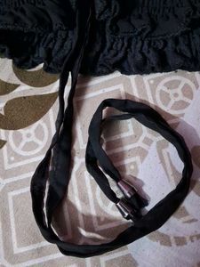 Chic Black Crop Top
