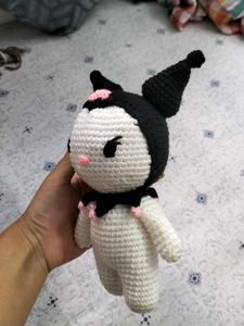 Crochet Kuromi Doll