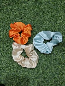 Satin Soft Hair Scruchies (Pack Of 6)