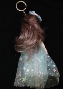 Starry Dress Doll Keychain