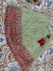 Baby Girl Crop Top Or Chniya Choli