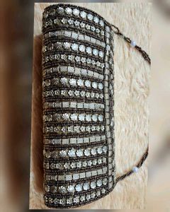 Party Wear Purse Golden
