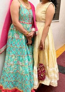 Anarkali Suit With Skirt And Dupatta (3 Piece)