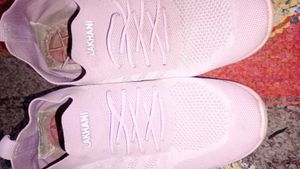In Light Lavender Colour Shoes