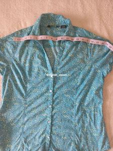 Floral Print Short Sleeve Shirt