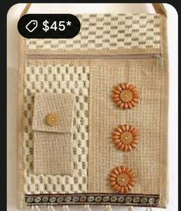 Celeb Inspired Jute Sling Bag