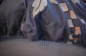 New With Tag Elastic Fitted Multicolour Bedsheet