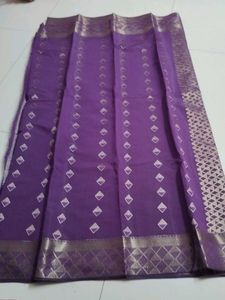Dark Purple Soft Silk Saree...