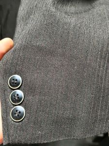Mandarin Collar Blazer