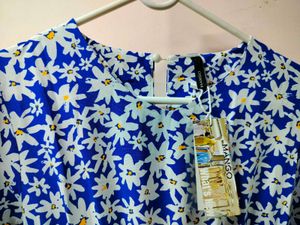 Blue Floral Dress