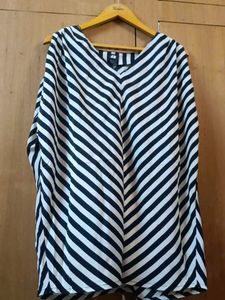 H&M Striped Tunic Top