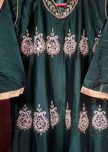 Emerald Green Gown