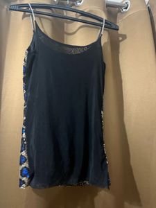 Sparkly Blue Tank Top