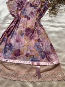 Lingerie Floral  Slip
