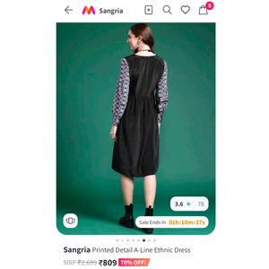 Sangria Black Dress