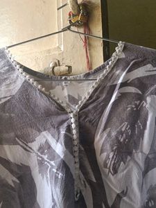 Patterned Tunic Top