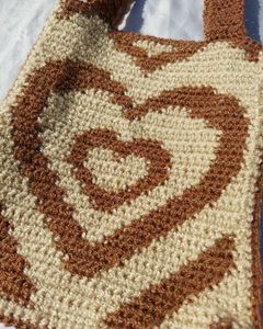 Crochet Powerpuff Tote Bag