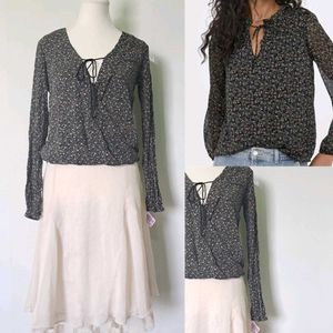 Floral Long Sleeve Top