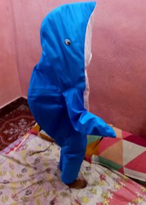 Blue Whale Costume For Fancy Dress Competition