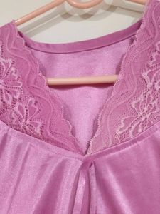 Vintage Pink Satin Nightwear 🎀🩷