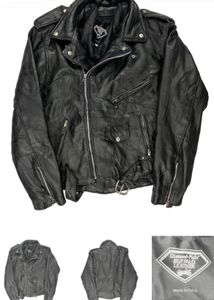 CANADASPORTSWEARVARSITY JACKET -SMALL BLACKLEATHER