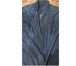 Highlander Casual Denim Shirt , Size -S