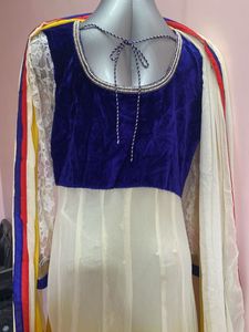 Elegant Ethnic Long flair Gown
