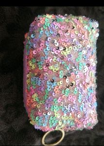Coins And Notes Multicolor Pouch