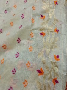 NEW Cotton Resham Saree