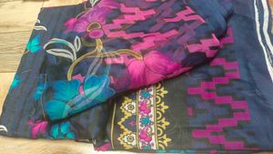 Floral &amp; Geometric Print Fabric