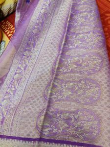 Elegant Embroidered Saree with stiched blouse