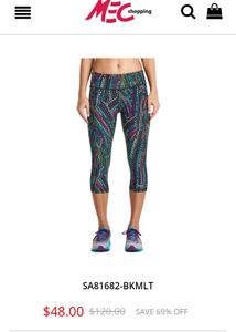 Saucony Authentic Capri Leggings