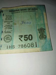 786 Serial Note Rs50