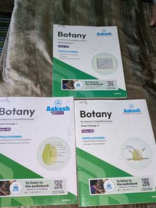 Botany Aakash Study Pakage