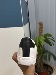 H&amp;M White Leather Sneakers