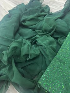 Green Saree
