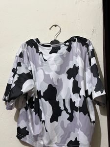 Multi Colour Korean Crop Top