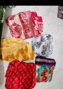 5 combo sarees