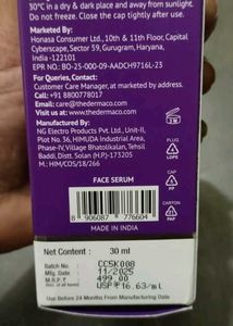 The Derma Co. Face Serum