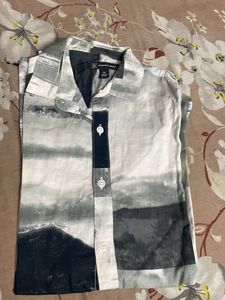 INC Abstract Print Shirt