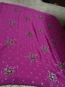 Preloved Sequins Saree