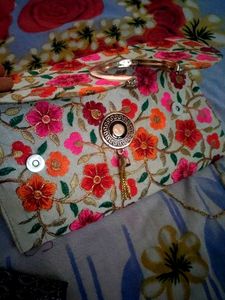 New Unused Traditional Sling Purse