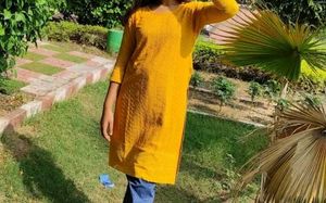 Elegant Yellow Kurta