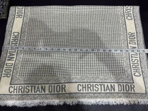 Dior Scarf Luxury Houndstooth Pattern Soft❄️😍