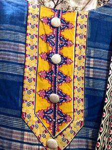 Blue Kurta With Bottom 💫