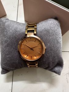 Rose Gold Van Heusen Watch