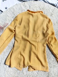 Clearance Sale‼️ Mustard yellow Summer Wear Blazer