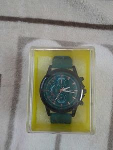 Green Fashion Watch For Boys And Mens